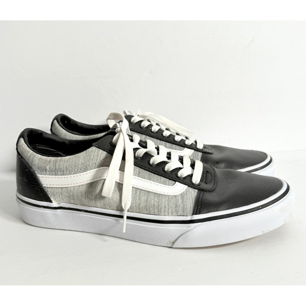 Vans Ward Sneaker Black Grey White Men's Size‎ 9 Casual Skater Shoes street y2k